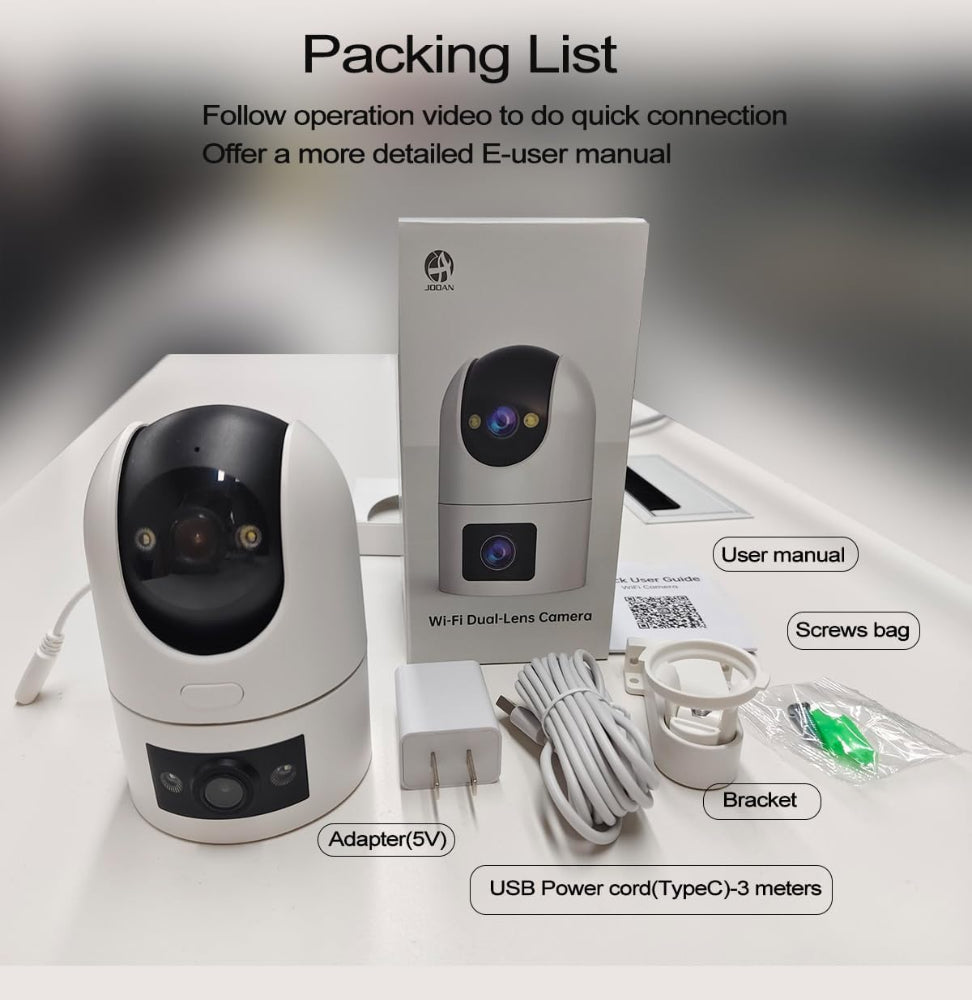 HD surveillance camera mounted on wall with mobile phone remote access