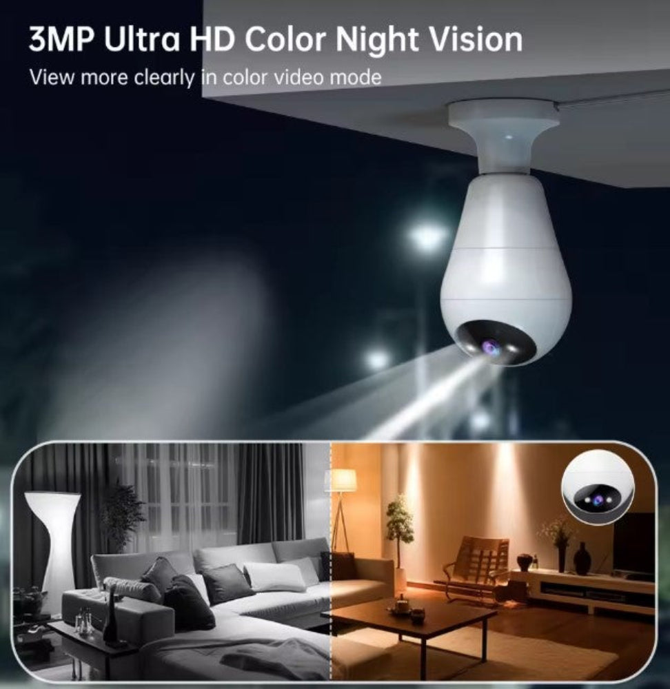Color night vision camera with remote viewing on smartphone